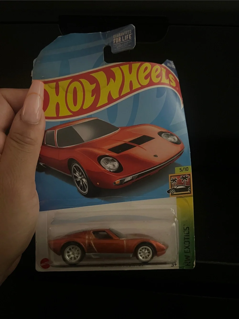 Hot Wheels Orange Sports Car Toy - Collectible Kids Vehicle